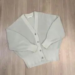 プラステ　ニットカーディガン　ミント　M