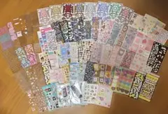 シール ステッカー ポストカード まとめ売り 韓国作家 セット おすそ分け 大量