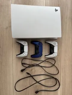 【ジャンク品】PlayStation 5 本体 コントローラー3つセット