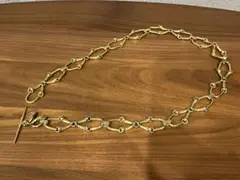 GUCCI グッチ　チェーンベルト　ゴールドカラー