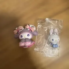 リズムくん リトルツインスターズ　マイメロディ　DOLLYMIX ガチャ　セット