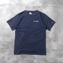 古着 ザ・ダファー・オブ・セントジョージ コラボ ポケット Tシャツ M ブルー