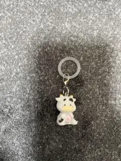 牛のキャラクター目印 キーホルダー