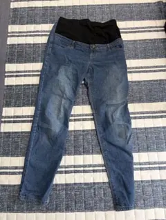 マタニティ デニムパンツ ストレッチ