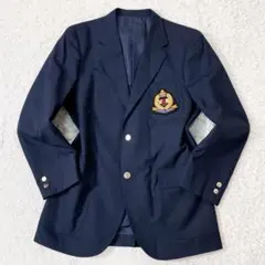 紺ブレ テーラードジャケット