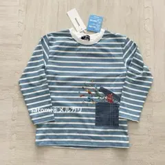 kladskap ボーダー　長袖Tシャツ　110 ②