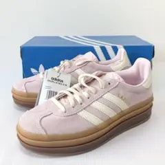 新品アディダス ガゼルボールド 24.5cm adidas スニーカー ピンク
