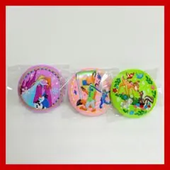 ディズニー　刺繍缶バッジ2 ズートピア＆バンビ＆アナ雪