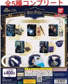 【匿名配送】ハリーポッター めじるしアクセサリー+4 全5種コンプリートセット