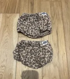 リトルウィークエンド　ベビーブルマ　かぼちゃパンツ　2枚セット