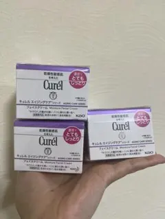 花王キュレル エイジングケア フェイスクリーム とてもしっとり40g*3個セット