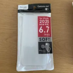 iPhone 2020 6.7インチ ソフトケース クリア