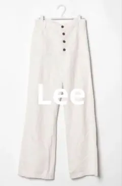 Lee ホワイトデニムパンツ 38サイズ　マリンハイウエスト