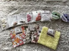 パーツ　レースリボン　カットクロス　 12個セット