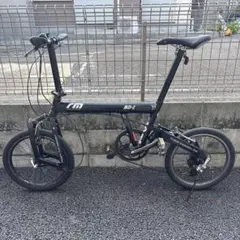 ⁠【サスペクツ】BD-1 黒 8段変速 折りたたみ自転車 要メンテナンス サスペクツ様専用】BD-1 黒 8段変速 折りたたみ自転車 要メンテナンス