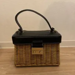 ZARA ラタン ミノディエールケース　かごバッグ チェーンバッグのサムネイル