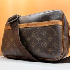 良品 ルイヴィトン モノグラム リポーターPM ショルダーバッグ