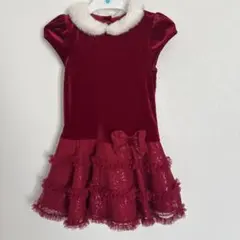 サンタワンピース100-110cm