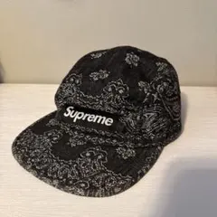 Supreme シュプリーム バンダナ ジャカード キャンプ キャップ