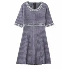 パメオポーズ ニットグリッターワンピース