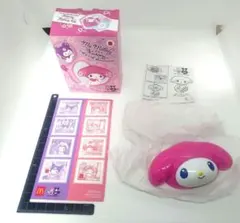マイメロディーのヘアコーム&ケース マイメロ＆クロミのシール ハッピーセット