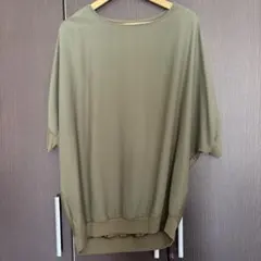 LEPSIM ドルマンスリーブ チュニック 2展開ブラウス　オリーブのサムネイル
