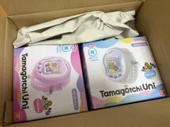 たまごっちuni オーロラピンク プリズムホワイト