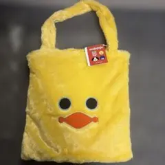 mojojojo ふわふわフェイスバッグ　ひよこ（黄色）