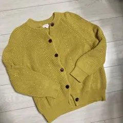 値下げ DEMYLEE マスタード カーディガン S