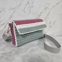 ショルダーバッグ（あみつけネット使用）