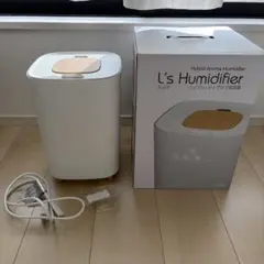 L’s Humidifier エルズ ハイブリッド＋アロマ加湿器 ホワイト