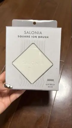 SALONIA SQUARE ION BRUSH SL-014WH ホワイトのサムネイル