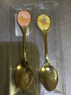 ハローキティ エンジェル フォーク スプーン バラ 2本セット 98年