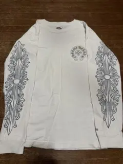 CHROME HEARTS ロングスリーブTシャツ ホワイト　ヴィンテージ
