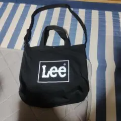 Lee 黒 ショルダーバッグ