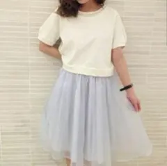 MERCURYDUO ショート丈トップス