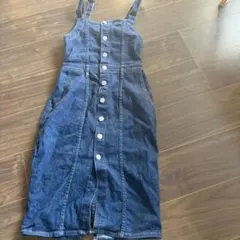 ZARA デニムサロペット XS