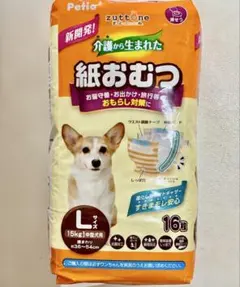 Petio zuttone 紙おむつ Lサイズ 16枚入のサムネイル