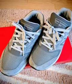 New Balance MW880 CA6 グレー スニーカー 25.5 4E