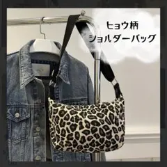 レオパード ショルダーバッグ ヒョウ柄 Y2K アニマル柄 ミニバッグ 韓国