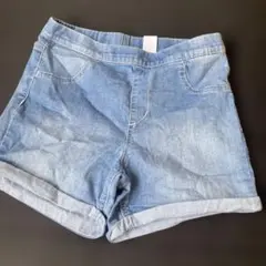 キッズ デニムショートパンツ 140cm