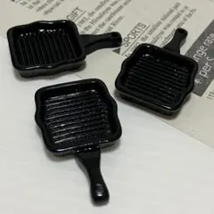 【30個】フライパン まとめ売り ミニチュア デコパーツ 121-B
