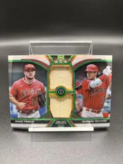 TOPPS museum 大谷翔平 トラウト デュアルレリックカード サイン以外