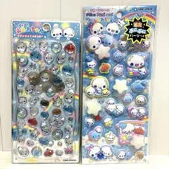 正規品　ぷくぷくあわわちゃん プチドロップステッカー ピカプニシール