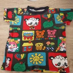 GRAND GROUND 総柄 半袖Tシャツ 子供服のサムネイル