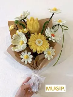 【韓国風】モールフラワー 花束 枯れない花 インテリア