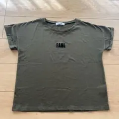 グリーン半袖Tシャツ
