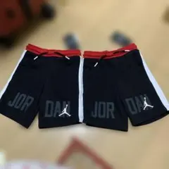 Jordan ハーフパンツ 6MM黒赤2枚セット　110-116cm新品NIKE