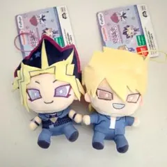 遊戯王 デュエルモンスターズ ぬいぐるみ コンプセット　2点のサムネイル