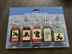 東京ディズニーリゾート キーチェーン 5個セット